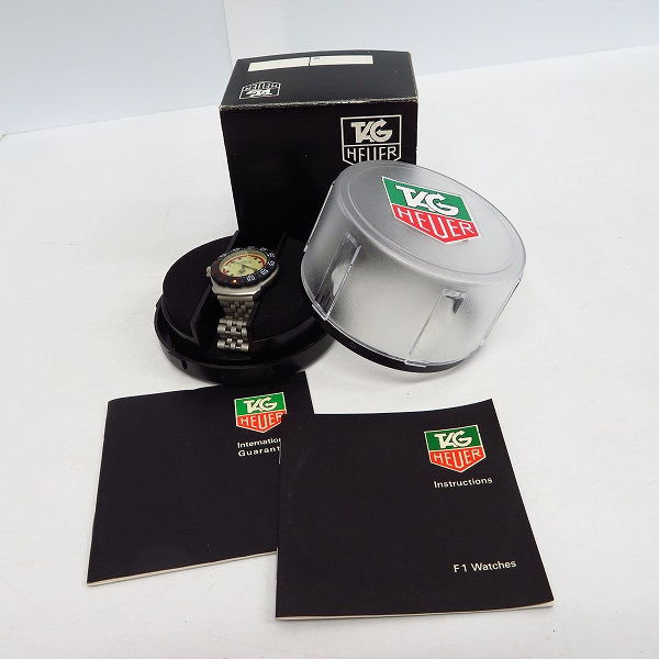 実際に弊社で買取させて頂いたTAG HEUER/タグホイヤー フォーミュラー 1 プロフェッショナル 腕時計 WA1211 【動作未確認】の画像 5枚目
