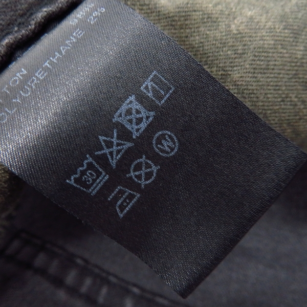 実際に弊社で買取させて頂いたBACK BONE/バックボーン 17AW リメイク加工/小窓/裾ジップ デニムパンツ BB17FW-DP101 Sの画像 6枚目