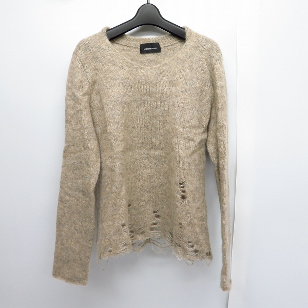 実際に弊社で買取させて頂いたDIET BUTCHER SLIM SKIN/ダイエットブッチャースリムスキン 11AW ダメージニット/1