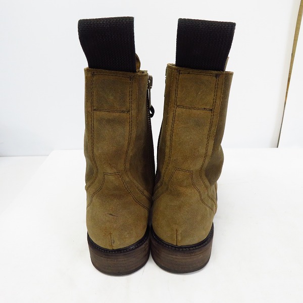 実際に弊社で買取させて頂いたDIET BUTCHER SLIM SKIN/ダイエットブッチャースリムスキン サイドジップ レザーブーツ/43の画像 1枚目