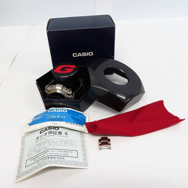 実際に弊社で買取させて頂いたG-SHOCK/Gショック チタン デジアナコンビ MR-G MRG-130【動作未確認】の画像 6枚目