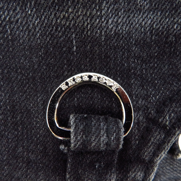 実際に弊社で買取させて頂いたBACK BONE/バックボーン 17AW リメイク加工/小窓/裾ジップ デニムパンツ BB17FW-DP101 Sの画像 7枚目