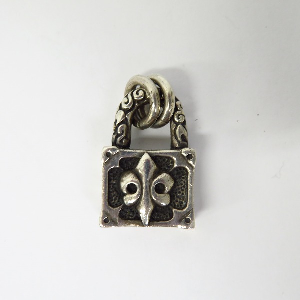 実際に弊社で買取させて頂いた【ギャラ付】CRAZY PIG/クレイジーピッグ パドロックペンダントの画像 1枚目