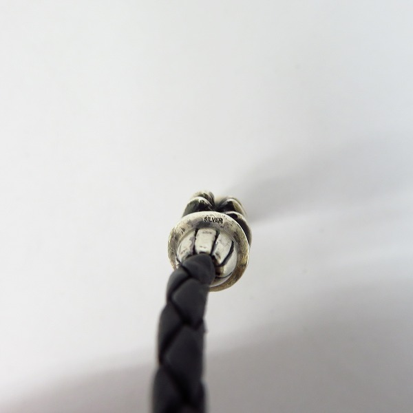 実際に弊社で買取させて頂いたTHIRTEEN DESIGNS/サーティーンデザインズ/13デザインズ スカルコイン ループタイ/ボロタイの画像 4枚目