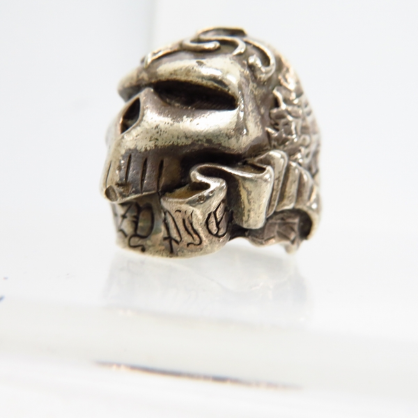 実際に弊社で買取させて頂いた【ギャラ付】CRAZY PIG/クレイジーピッグ スクルール スカルリング #877/15.5-16.5号の画像 6枚目