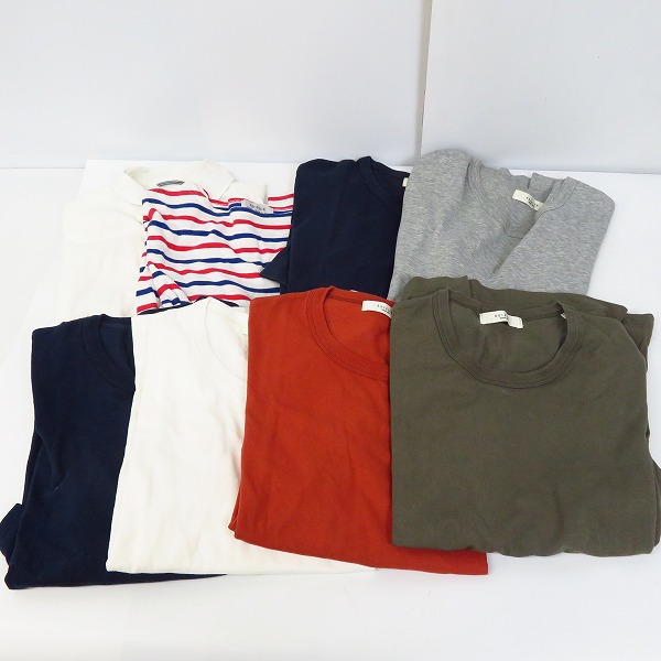 実際に弊社で買取させて頂いた【おまとめ/8点】EDIFICE/エディフィス カットソー/Tシャツ/シャツ S/M/38