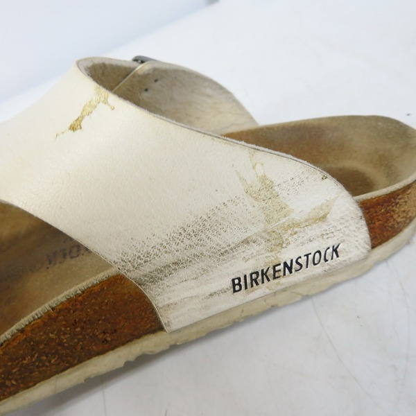 実際に弊社で買取させて頂いたBIRKENSTOCK/ビルケンシュトック レザー サンダル 41の画像 7枚目