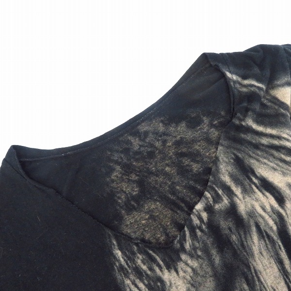 実際に弊社で買取させて頂いたIF SIX WAS NINE/イフシックスワズナイン SKULL FEATHER Tシャツ/1の画像 5枚目