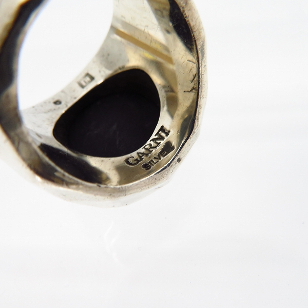 実際に弊社で買取させて頂いたGARNI/ガル二 ロゴリング 19号の画像 5枚目