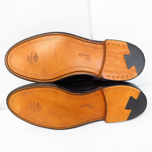 実際に弊社で買取させて頂いたALLEN EDMONDS/アレンエドモンズ シェルコードバン Leeds 9501/9.5の画像 2枚目