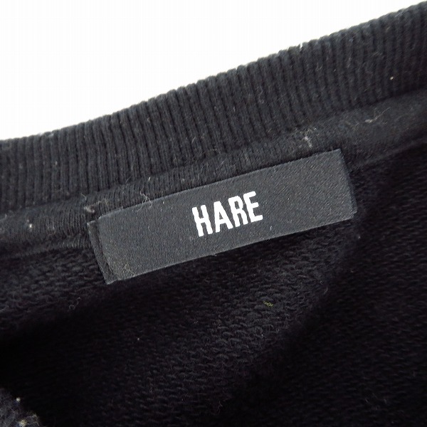 実際に弊社で買取させて頂いたHARE/ハレ SOMETHINGフォトスエット/トレーナー ビックシルエット Mの画像 2枚目