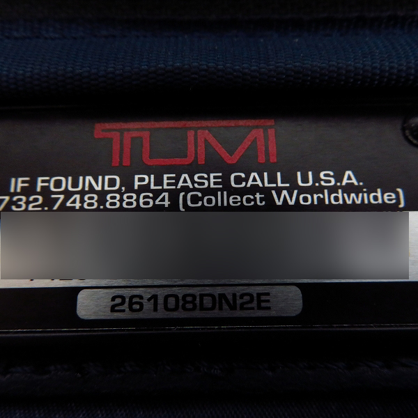 実際に弊社で買取させて頂いたTUMI/トゥミ エディフィス別注 ALPHA2/アルファ2 オーガナイザー ポートフォリオ 2WAYブリーフ ケース 26108DN2Eの画像 3枚目