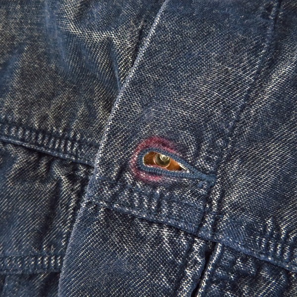 実際に弊社で買取させて頂いたkolor/カラー ベルベットシャンブレー ジャケット 1の画像 4枚目