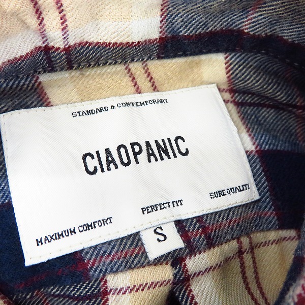 実際に弊社で買取させて頂いたCoen/コーエン CIAOPANIC/チャオパニック コート/シャツ 2点セットの画像 2枚目