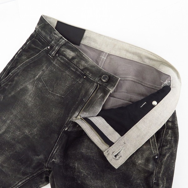 実際に弊社で買取させて頂いたDIET BUTCHER SLIM SKIN/ダイエットブッチャースリムスキン 12SS コーティングパンツ/1の画像 2枚目