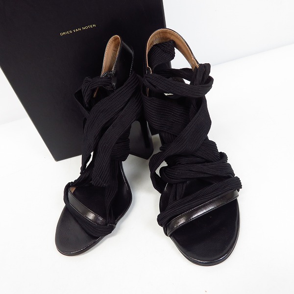 実際に弊社で買取させて頂いたDRIES VAN NOTEN/ドリスヴァンノッテン レース ヒール/37