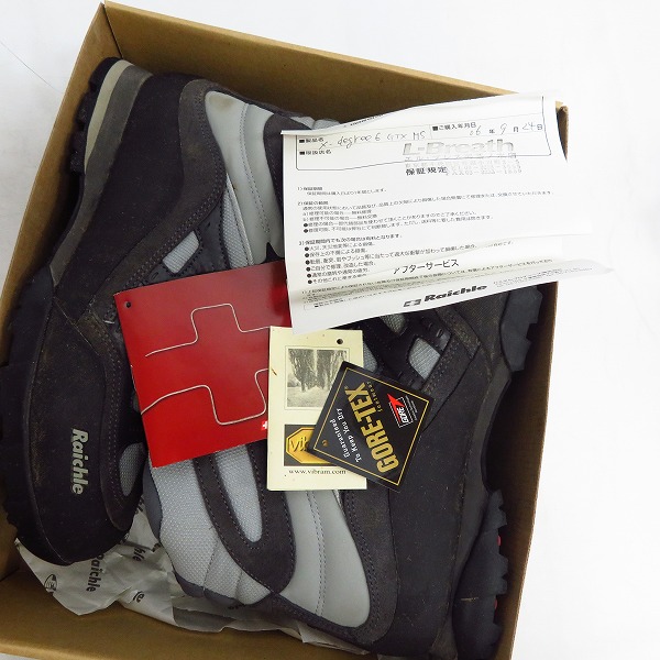 実際に弊社で買取させて頂いたRaichle/ライケル X-degree-GTXMS/クロスディグリー 6 GORE-TEX/ゴアテックス トレッキングブーツ/登山靴 27の画像 8枚目