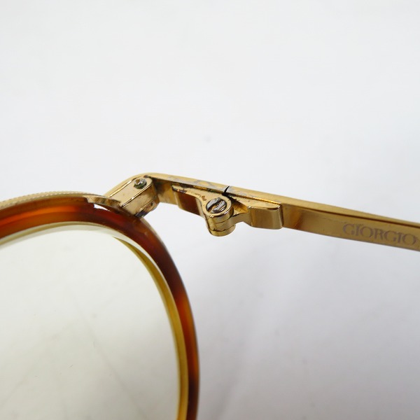 実際に弊社で買取させて頂いたGIORGIO ARMANI/ジョルジオアルマーニ メガネフレーム アイウェアの画像 5枚目