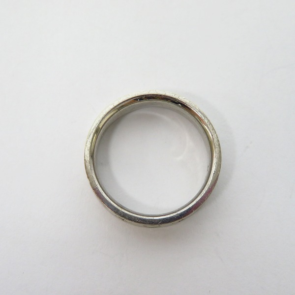 実際に弊社で買取させて頂いたCELINE/セリーヌ シルバーロゴリング 指輪 10号の画像 2枚目