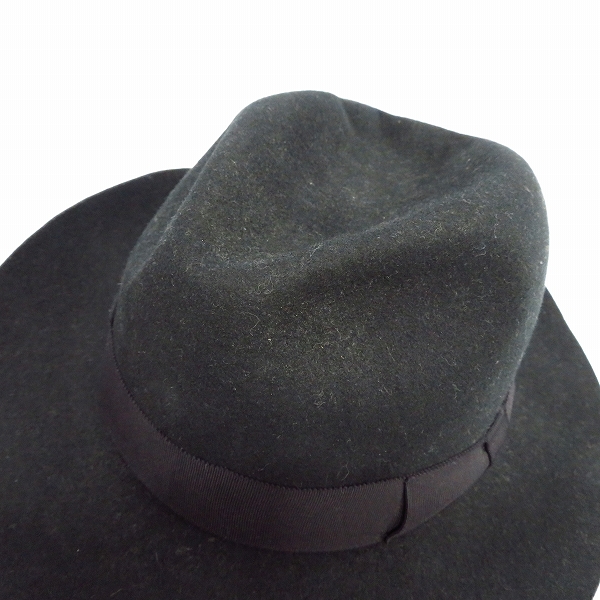 実際に弊社で買取させて頂いたCA4LA/カシラ ウール/ストローハット 2点セット/Lの画像 9枚目