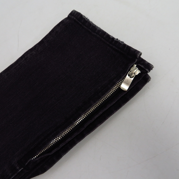 実際に弊社で買取させて頂いたBACK BONE/バックボーン 17AW リメイク加工/小窓/裾ジップ デニムパンツ BB17FW-DP101 Sの画像 9枚目