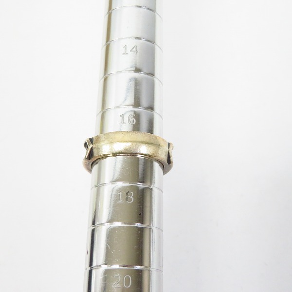 実際に弊社で買取させて頂いたDEAL DESIGN/ディールデザイン シャイニースタークラックリング 392239BC/17号の画像 6枚目