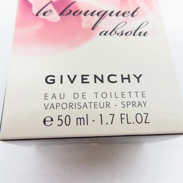 実際に弊社で買取させて頂いたGIVENCHY/ジバンシィ absolu オードトワレ 50ml の画像 2枚目