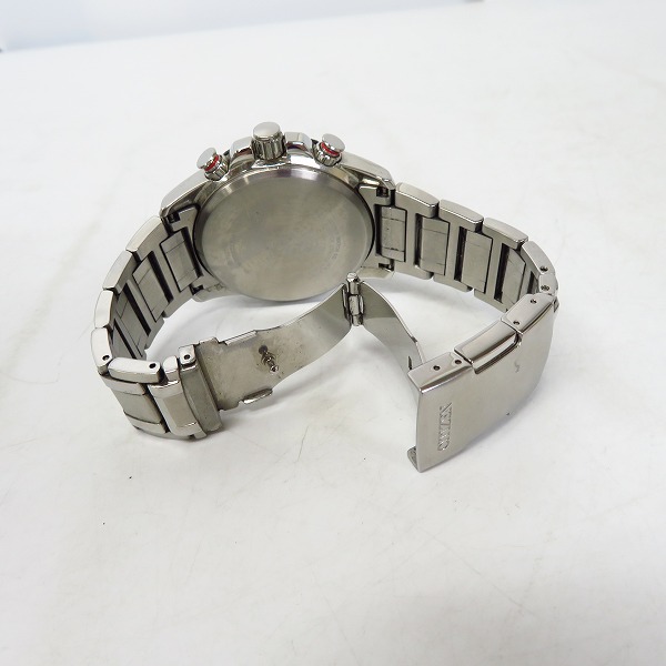 実際に弊社で買取させて頂いたCITIZEN/シチズン エコドライブ クロノグラフ AT3034-57Eの画像 2枚目