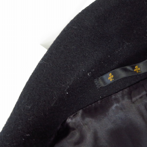 実際に弊社で買取させて頂いたato/アトウ ベーシック シングルブレスト ロング丈 コート/44の画像 5枚目