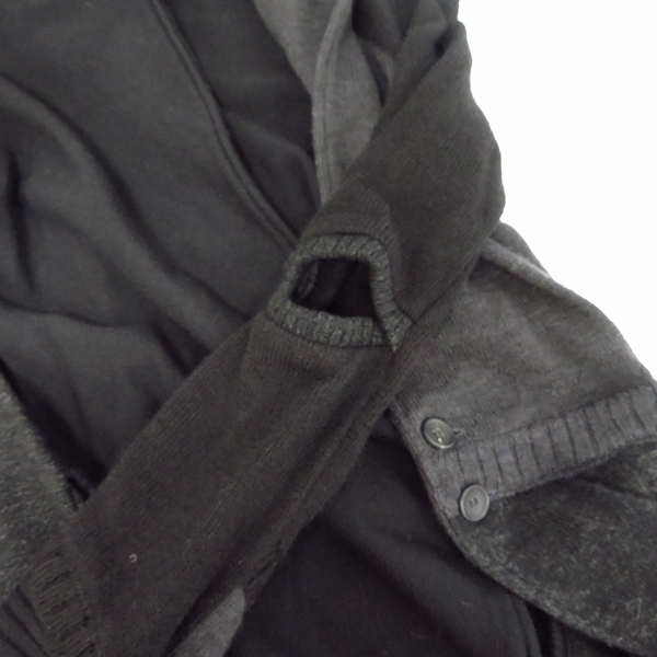 実際に弊社で買取させて頂いたDIET BUTCHER SLIM SKIN/ダイエットブッチャースリムスキン 11AW ウールジャケットの画像 5枚目