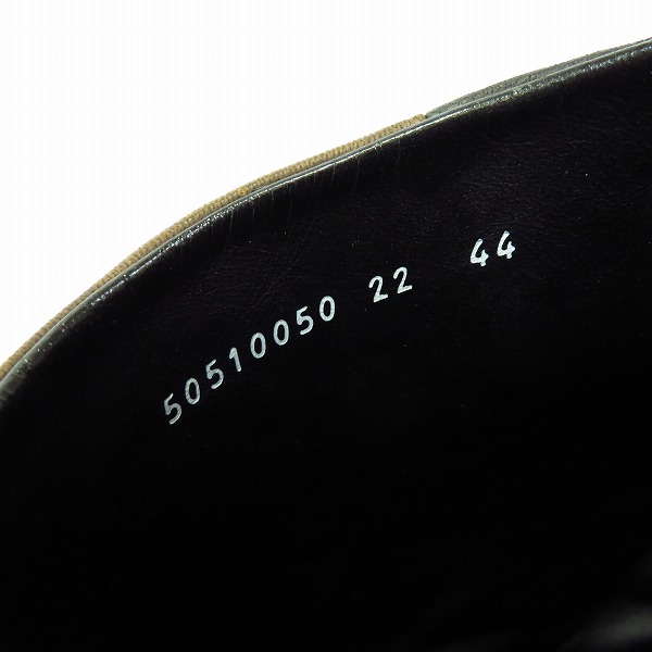 実際に弊社で買取させて頂いたalfredo BANNISTER/アルフレッドバニスター ビブラムソール サイドジップレザーブーツ/44の画像 5枚目