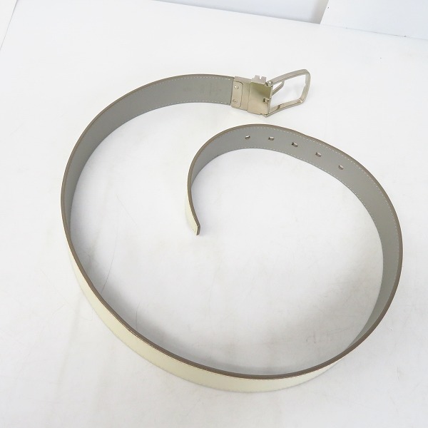 実際に弊社で買取させて頂いたLOUIS VUITTON/ルイヴィトン ダミエ レザー ベルト/M6873の画像 7枚目