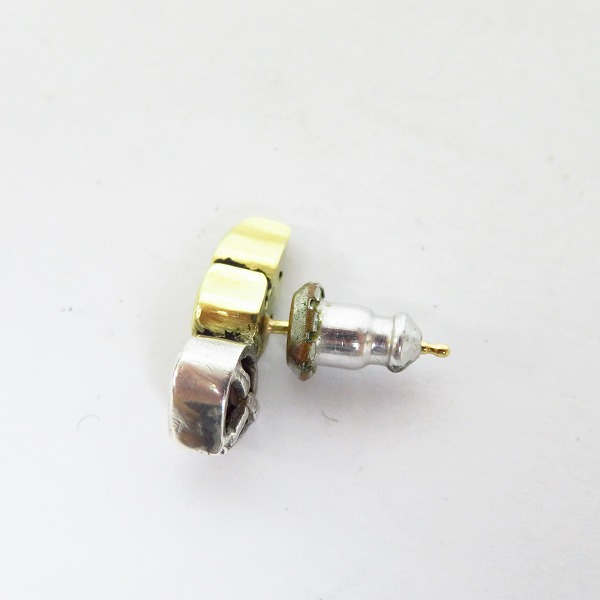 実際に弊社で買取させて頂いたLEATHERS AND TREASURES/レザーズ&トレジャーズ セイクリードハートスタッド ピアスの画像 2枚目