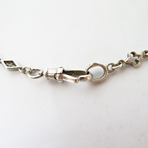 実際に弊社で買取させて頂いた【証明書】ローリーロドキン MIX OPEN GOTHIC/OPEN DIAMOND SHAPED/CROSS LINK CHAIN ネックレスチェーン L3916-800　の画像 1枚目
