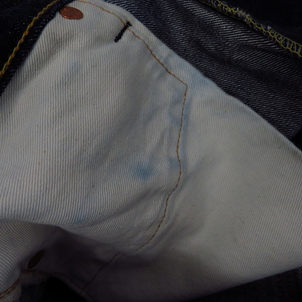 実際に弊社で買取させて頂いたSUGAR CANE/シュガーケーン STAR JEANS デニムパンツ/W38/L36の画像 7枚目