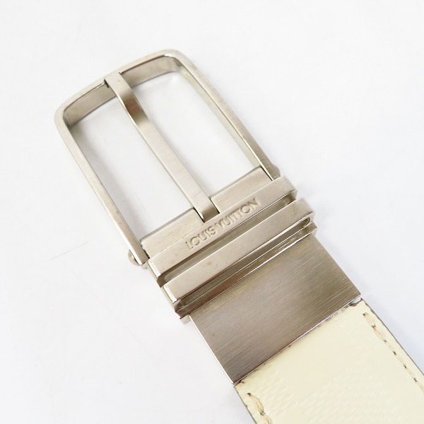 実際に弊社で買取させて頂いたLOUIS VUITTON/ルイヴィトン ダミエ レザー ベルト/M6873の画像 1枚目