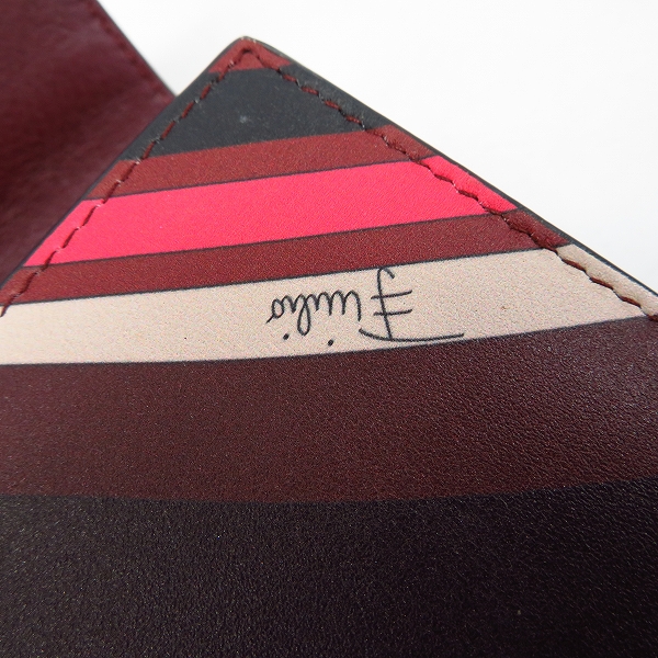 実際に弊社で買取させて頂いたEMILIO PUCCI/エミリオ プッチ 総柄 ロングウォレット/長財布の画像 6枚目