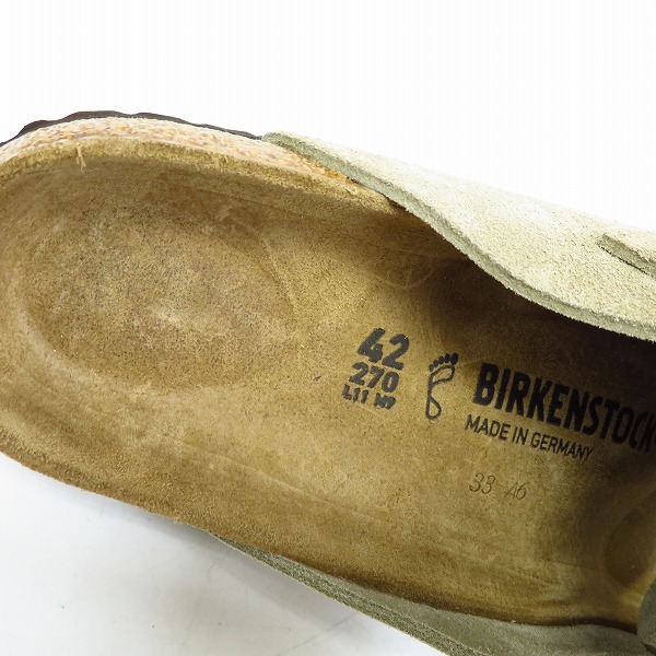 実際に弊社で買取させて頂いたBIRKENSTOCK/ビルケンシュトック Zurich/チューリッヒ サンダル 0050461/27の画像 4枚目