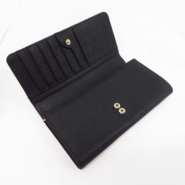 実際に弊社で買取させて頂いたARMANI JEANS/アルマーニジーンズ 二つ折り長財布 928541 CD857 00020の画像 3枚目