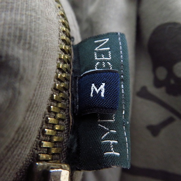 実際に弊社で買取させて頂いたHYDROGEN/ハイドロゲン フロントジップ ジップアップジャケット/Mの画像 2枚目