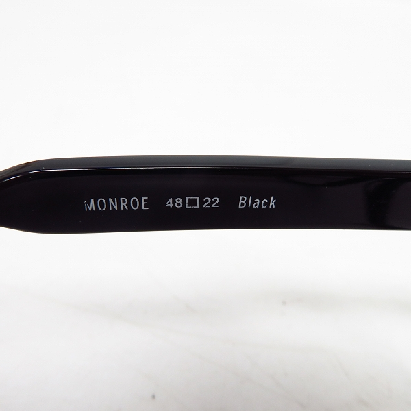 実際に弊社で買取させて頂いたSTEVEN ALAN/スティーブンアラン MONROE ウェリントン 眼鏡の画像 4枚目