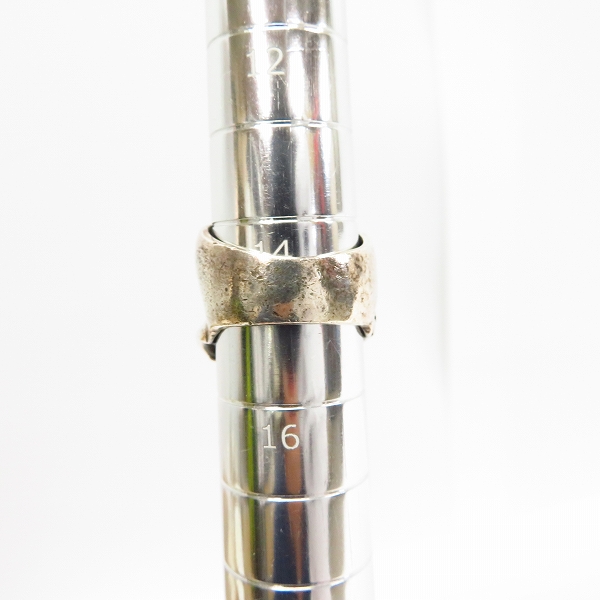 実際に弊社で買取させて頂いたThe Great Frog/グレートフロッグ サイボーグスカルリング アメジストアイ 14.5号の画像 8枚目