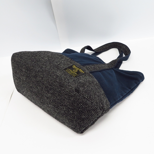 実際に弊社で買取させて頂いたEDIFICE/エディフィス Harris Tweed/ハリスツイード トートバッグの画像 2枚目
