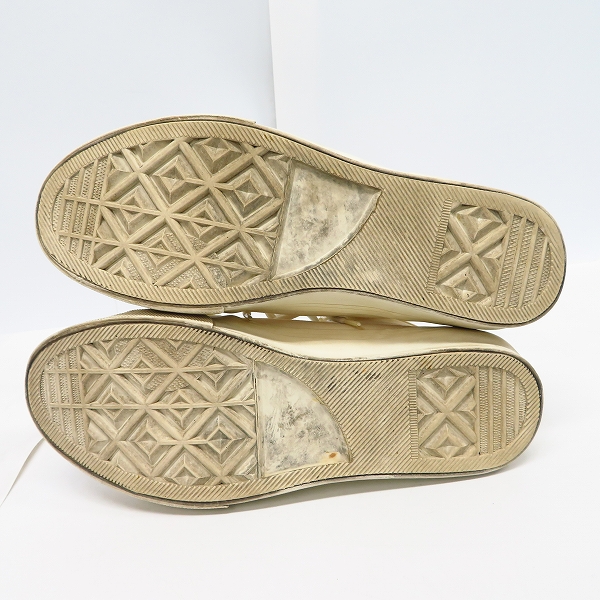 実際に弊社で買取させて頂いたJOHN LAWRENCE SULLIVAN/ジョンローレンスサリバン キャンバス レースアップ ハイカットスニーカー/10の画像 2枚目