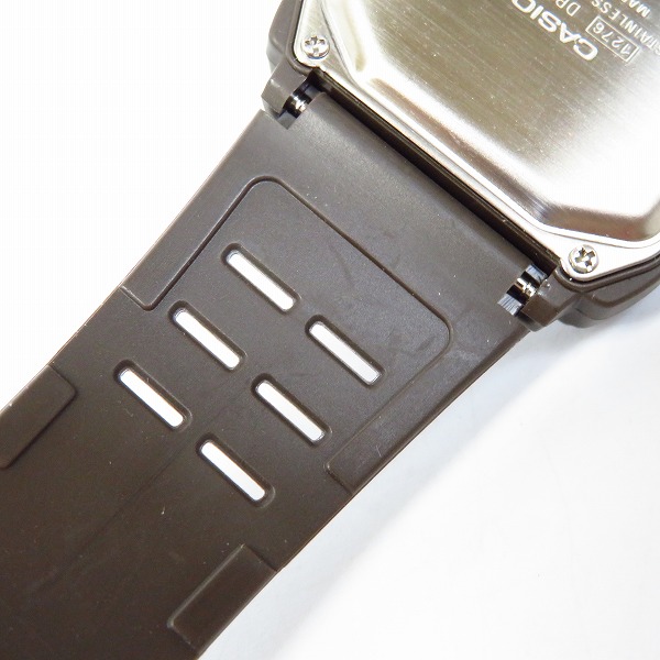 実際に弊社で買取させて頂いたCASIO×fragment design/カシオ×フラグメント DATABANK TELEMEMO 50/DBC-63PS-5T ブラウン 腕時計【動作未確認】の画像 4枚目