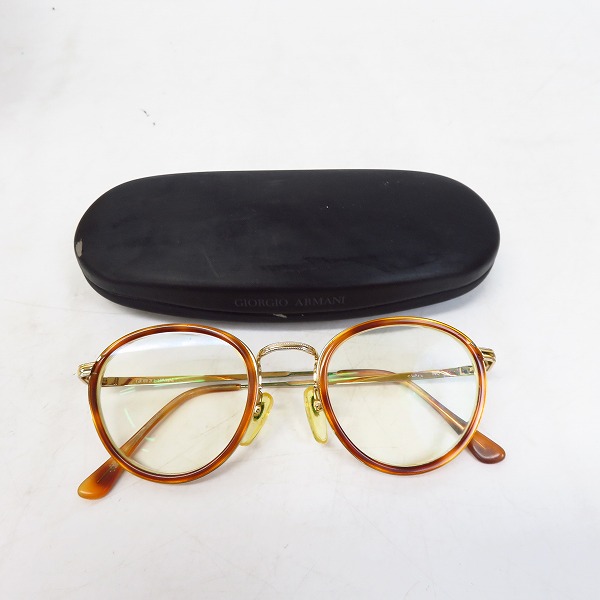 実際に弊社で買取させて頂いたGIORGIO ARMANI/ジョルジオアルマーニ メガネフレーム アイウェアの画像 9枚目