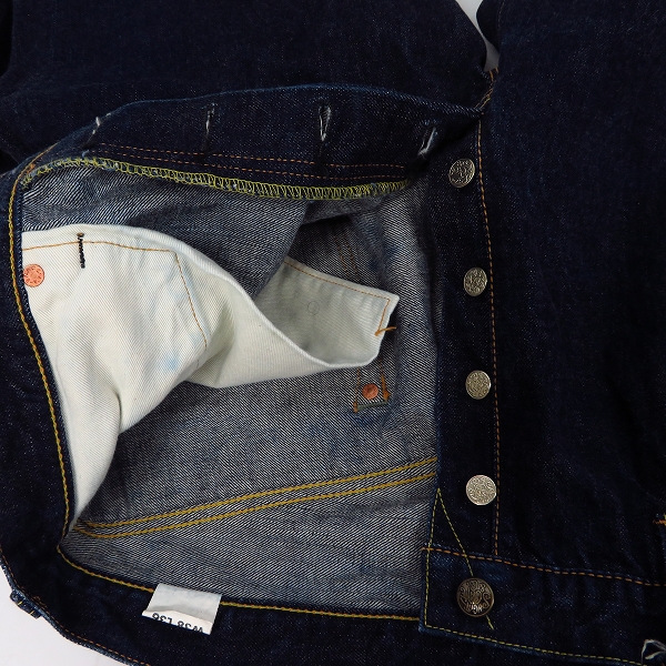 実際に弊社で買取させて頂いたSUGAR CANE/シュガーケーン STAR JEANS デニムパンツ/W38/L36の画像 4枚目