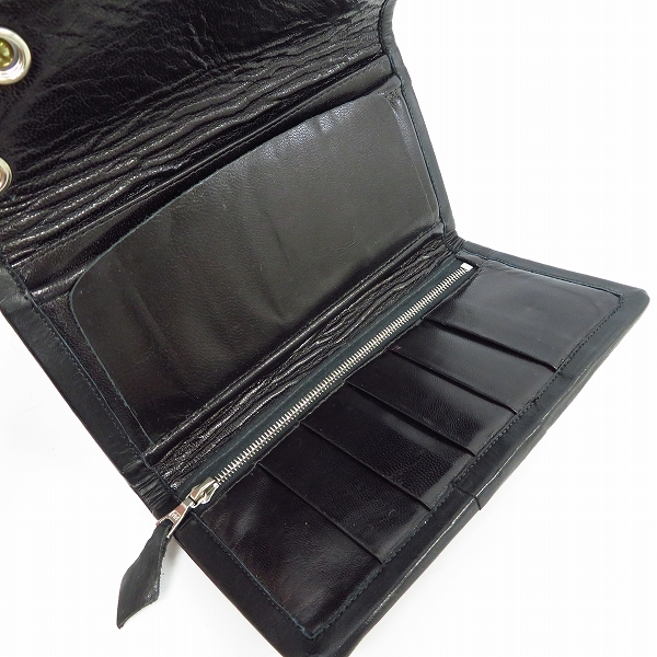 実際に弊社で買取させて頂いた【証明書】BWL/ビルウォールレザー ラージカレンシーウォレット W906の画像 3枚目