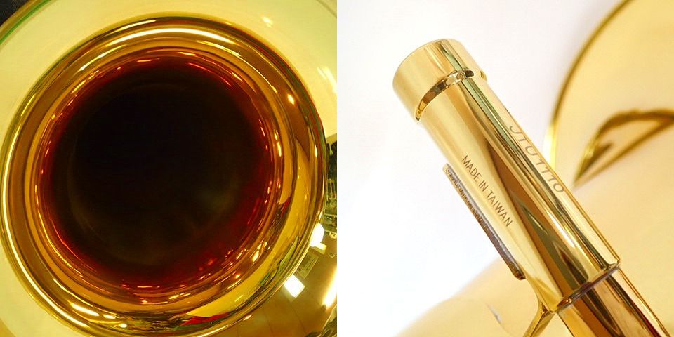 実際に弊社で買取させて頂いた★JUPITER/ジュピター JTU-1110/JTU1110 B♭ チューバ ピストン ラッカー仕上げ ケース付きの画像 2枚目