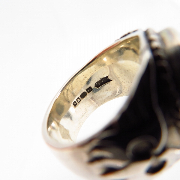実際に弊社で買取させて頂いたCRAZY PIG/クレイジーピッグ Crystal Skull Ring/13.5号の画像 6枚目